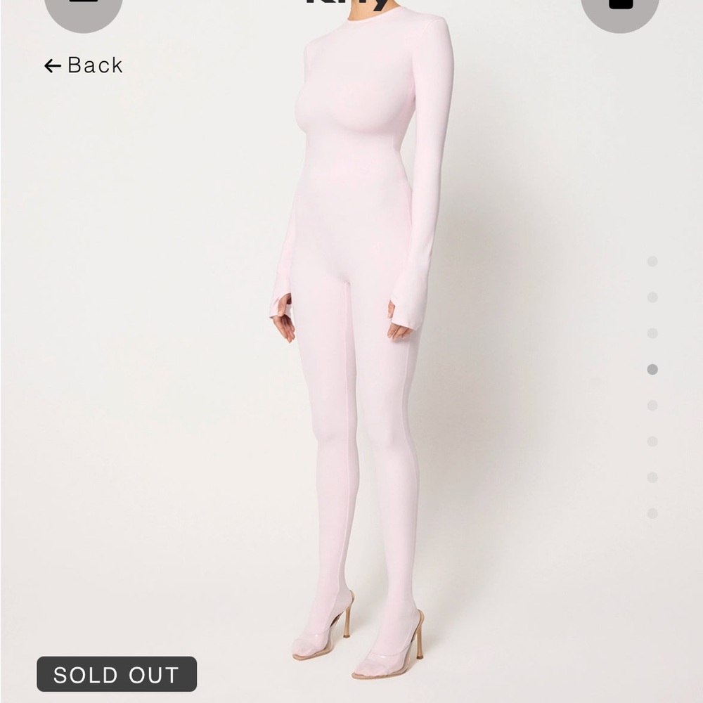 Khy long sleeve footed jumpsuit